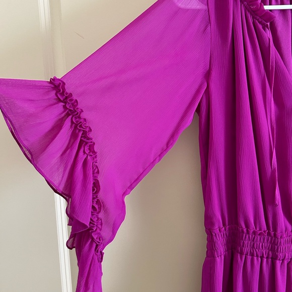 Pink Ruffle Dress - Picture 2 of 7